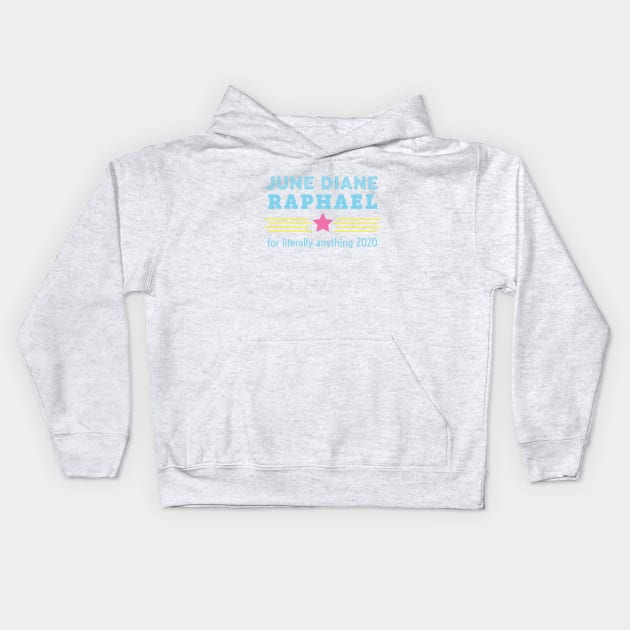 June Diane Raphael - 2020 Kids Hoodie by Charissa013